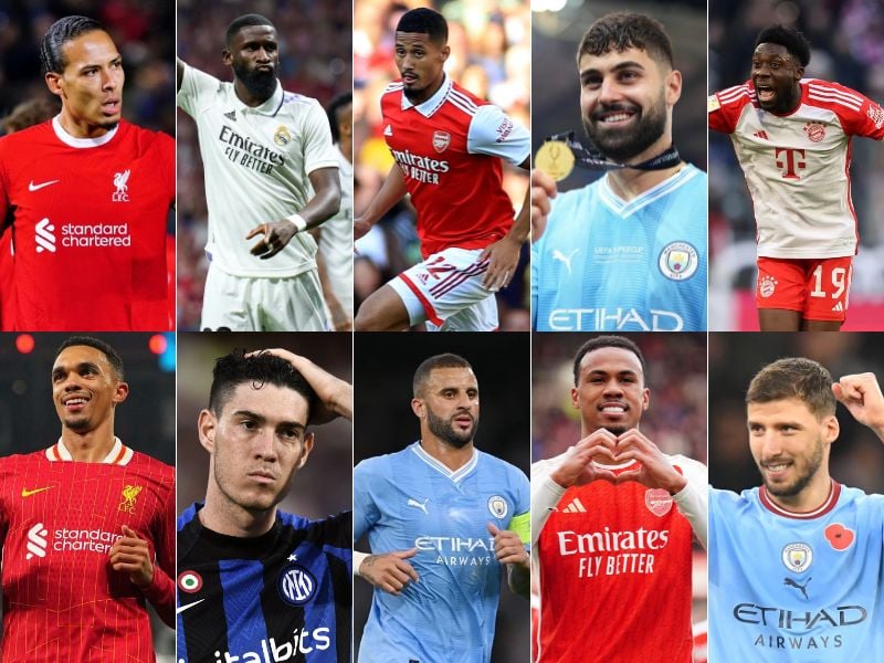 Top 10 hậu vệ xuất sắc nhất thế giới năm 2024 | Sport9 Việt Nam