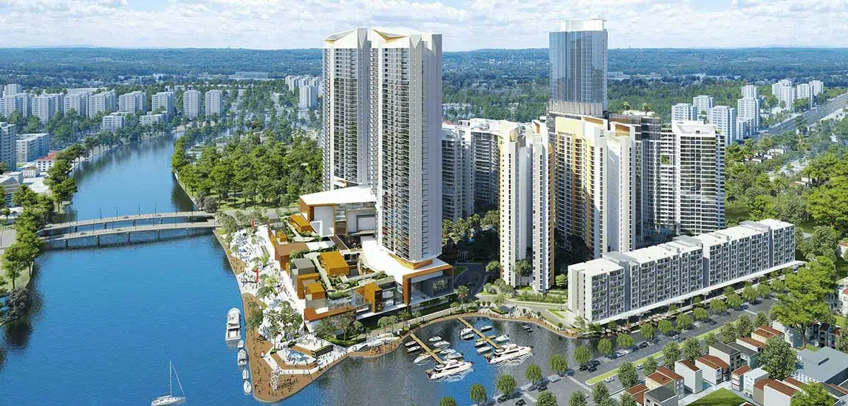 Toàn cảnh dự án Grand Sentosa Nhà Bè