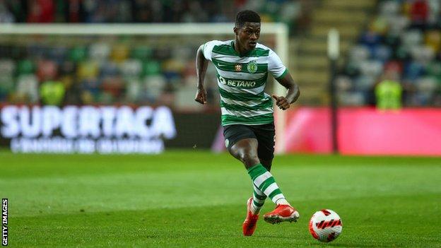 Nuno Mendes: PSG sign Portugal full-back from Sporting Lisbon - BBC Sport