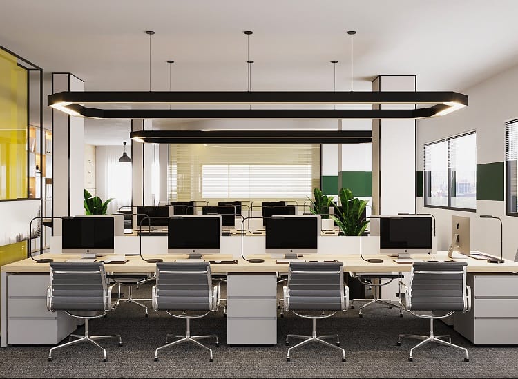 40+ mẫu thiết kế văn phòng 40m2 hiện đại, nhỏ gọn, tối ưu hóa không gian