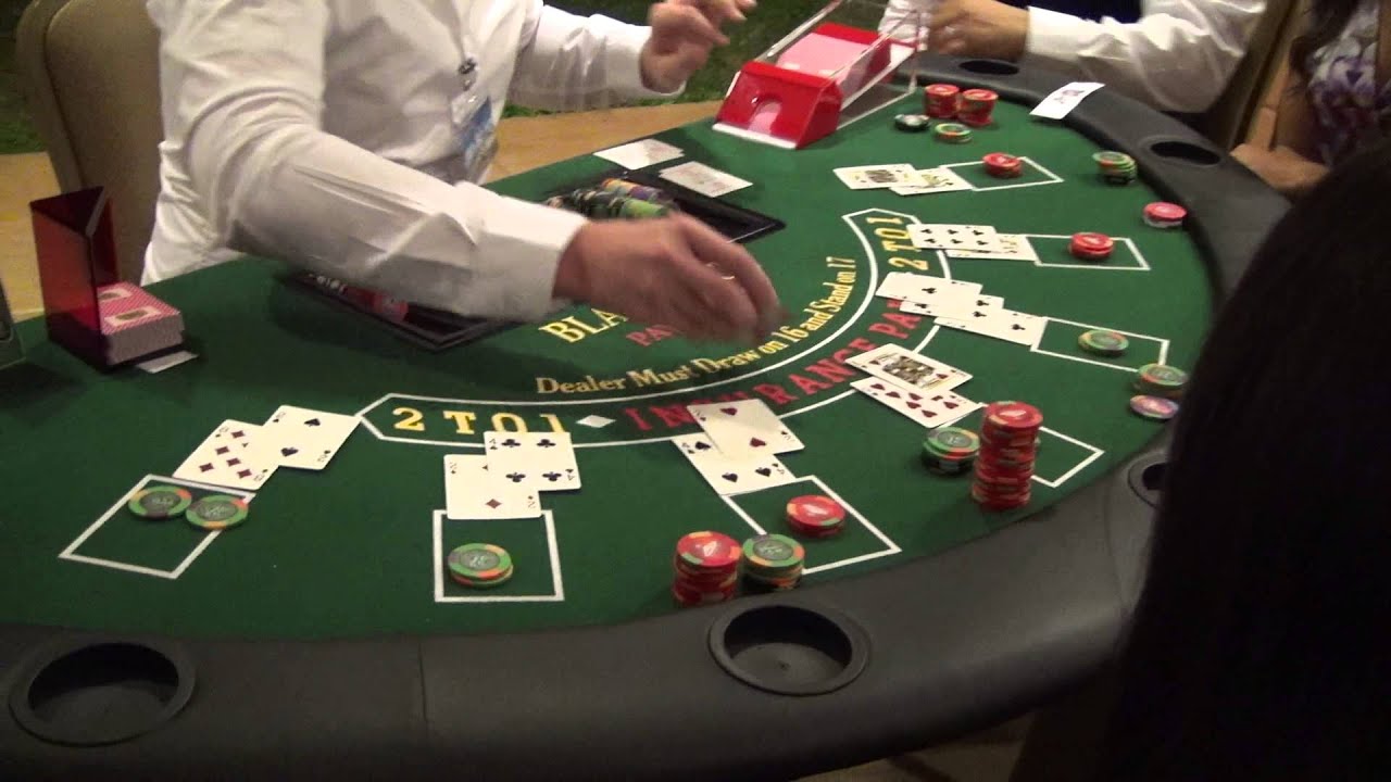 Casino Night 2013 - Blackjack Table Win - YouTube