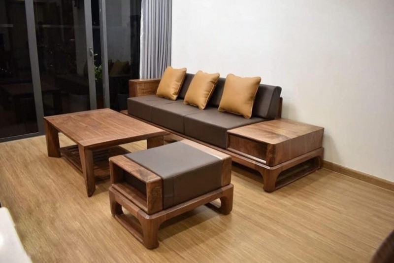 sofa gỗ óc chó Chất Lượng, Giá Tốt 2021 | Lazada.vn