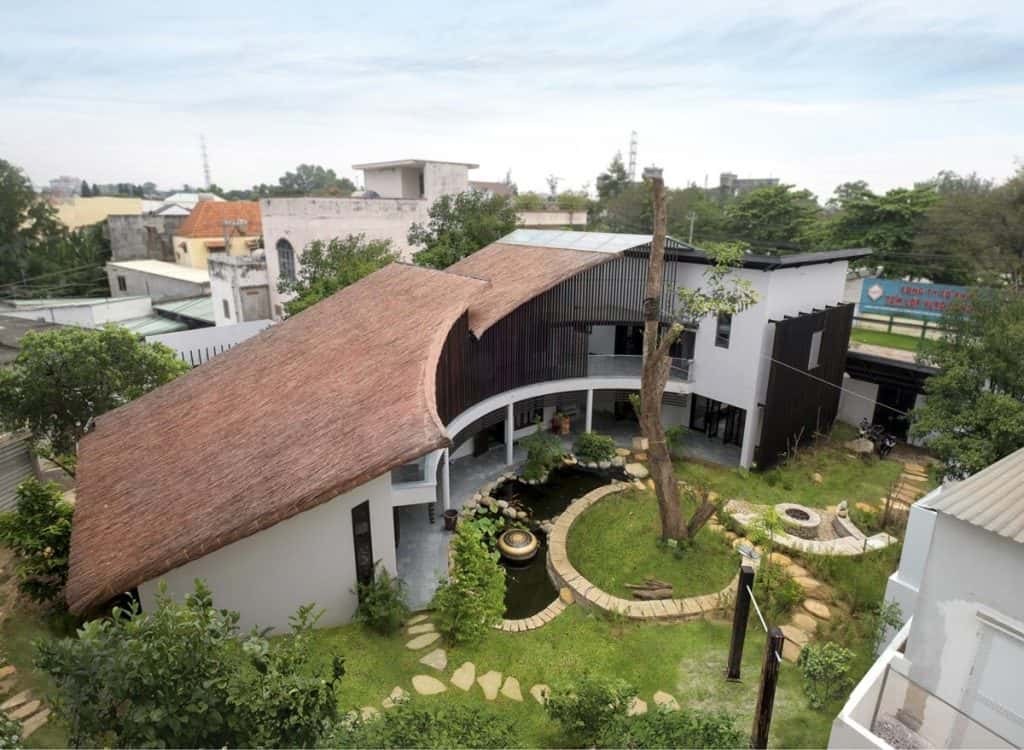Công trình kiến trúc độc đáo nhà vườn kế thừa kiến trúc dân gian ứng dụng công nghệ mới - Việt Architect Group - Kiến Trúc Sư Việt Nam