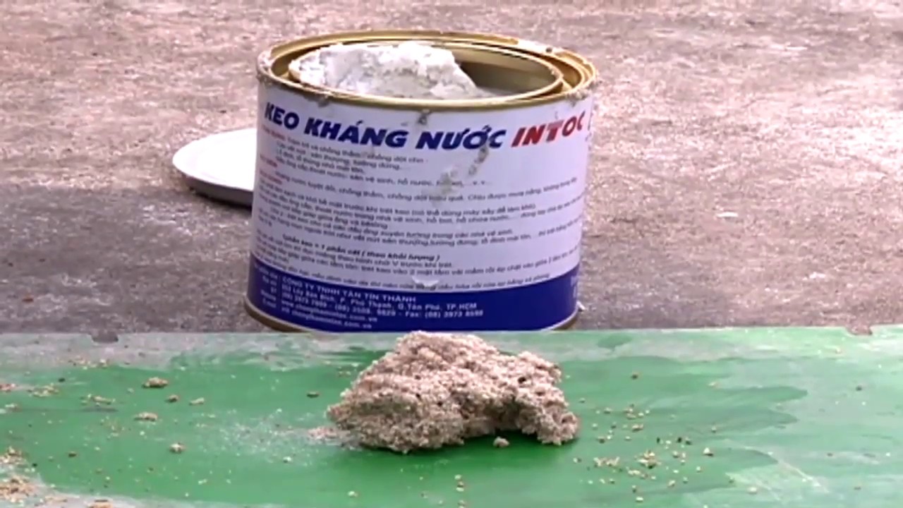 Chống thấm bằng keo kháng nước Intoc