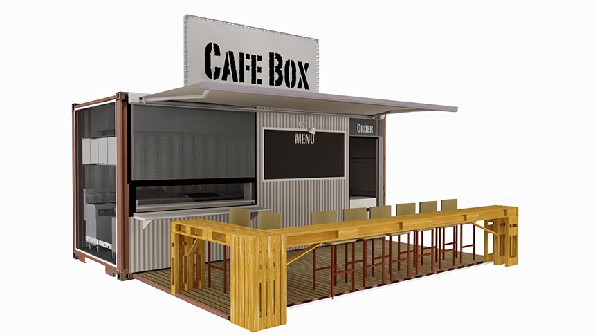 Những Mẫu Thiết Kế Quán Cafe Bằng Container Đẹp Độc Đáo Nhất Hiện Nay