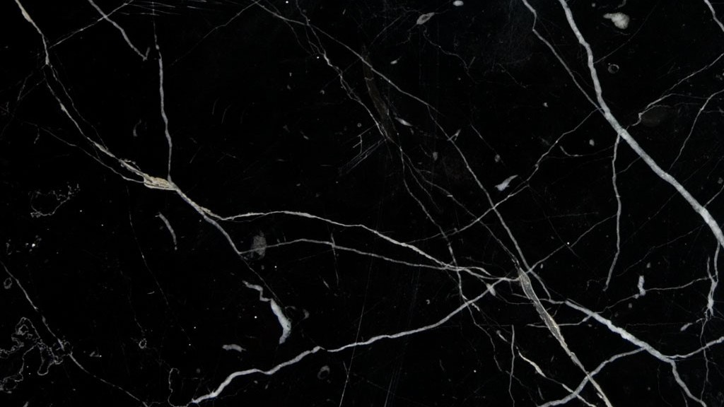 Đá Nero Marquina Marble đen huyền bí