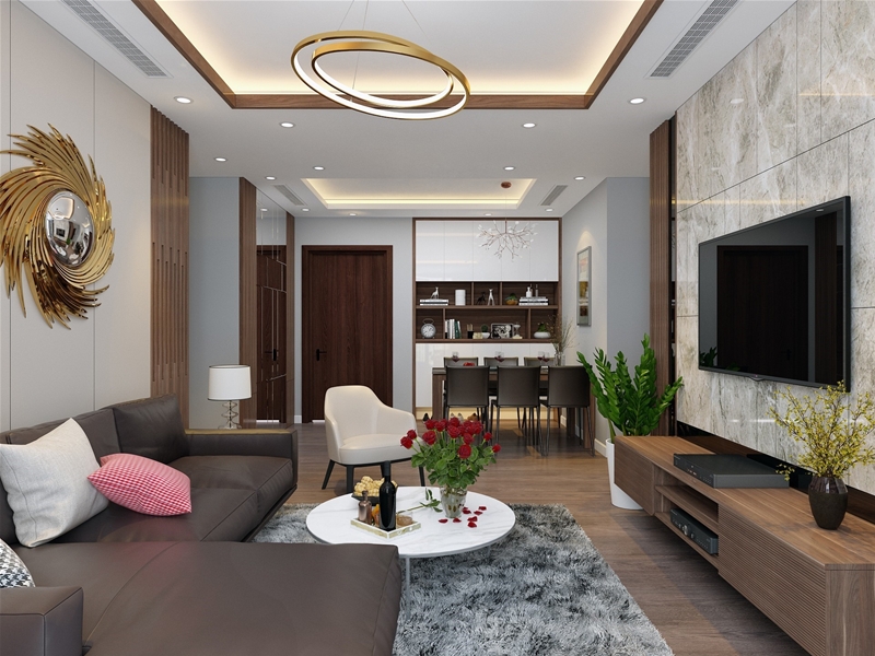 8 mẫu thiết kế nhà chung cư đẹp 70m2 hiện đại bậc nhất 2019