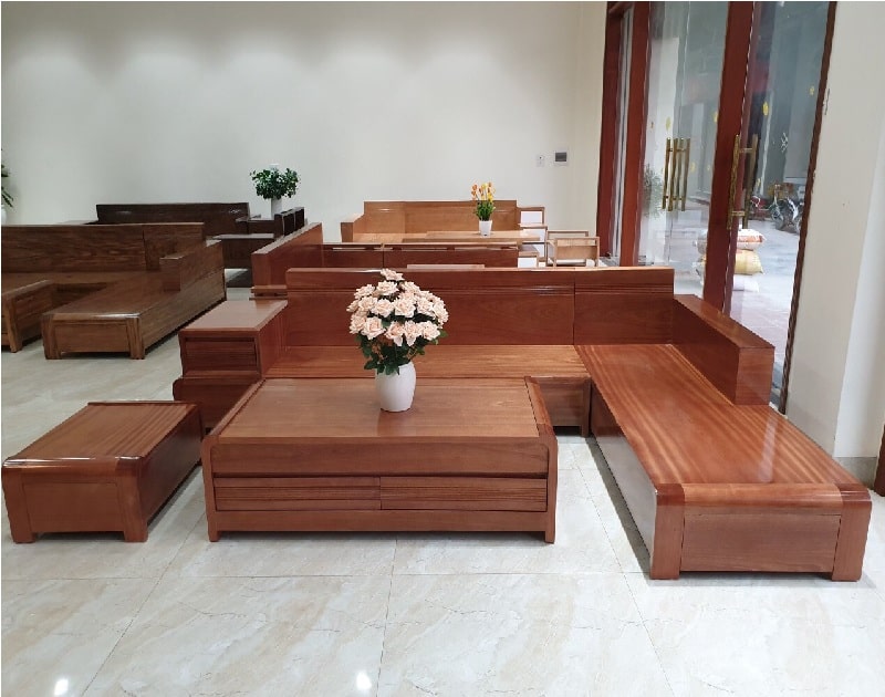 Choáng ngợp với 10 mẫu thiết kế bàn ghế gỗ cho phòng khách hiện đại