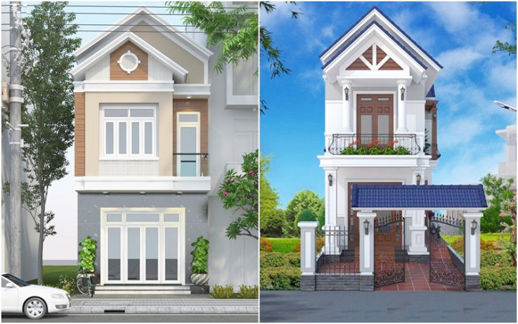 Mẫu nhà phố 1 trệt 1 lầu 5x15 tiết kiệm chi phí vừa rẻ - vừa đẹp