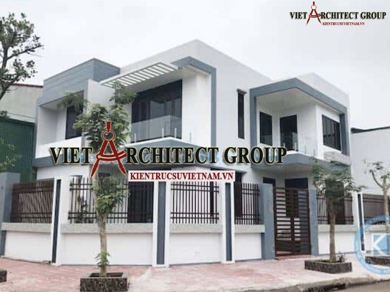Thiết kế biệt thự 2 tầng hiện đại 100m2 - Việt Architect Group 