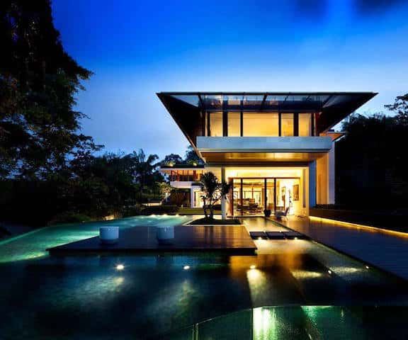 Thiết kế biệt thự nghỉ dưỡng tuyệt đẹp có hồ bơi - Việt Architect Group - Kiến Trúc Sư Việt Nam