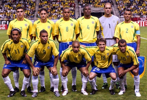 Top 5 đội hình mạnh nhất của Đội Tuyển Quốc Gia Brazil