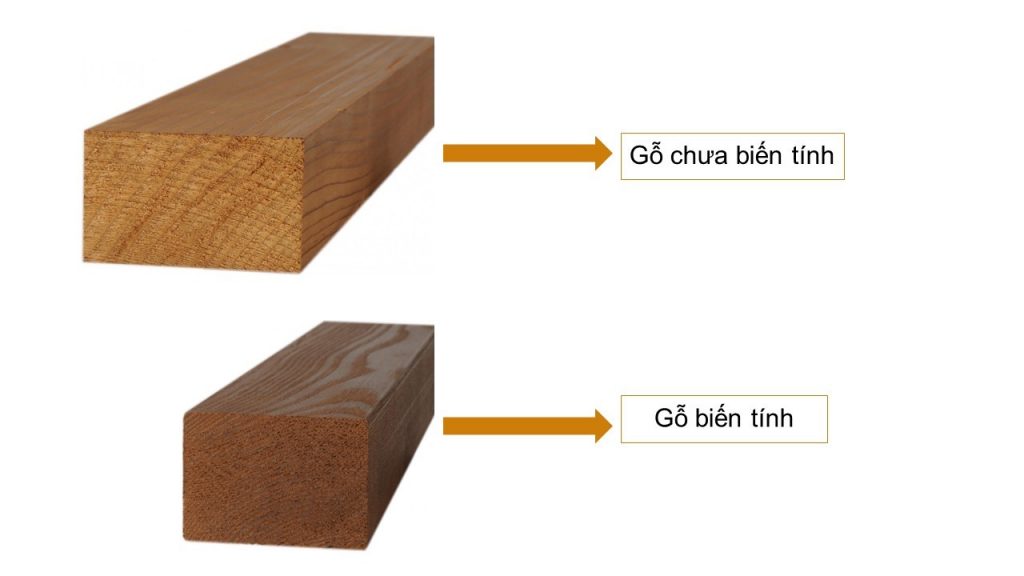 Quy trình sản xuất gỗ biến tính
