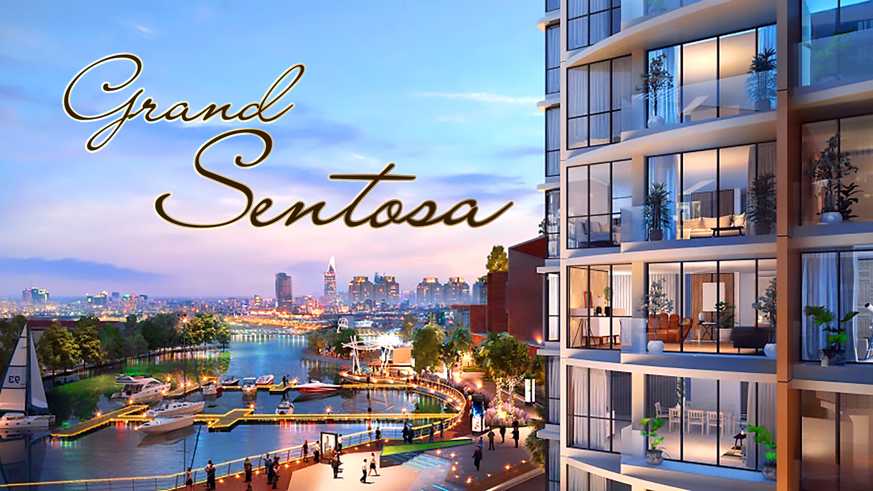 đánh giá tiện ích dự án the grand sentosa