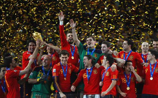 Tròn 1 thập kỷ bóng đá Tây Ban Nha vô địch World Cup