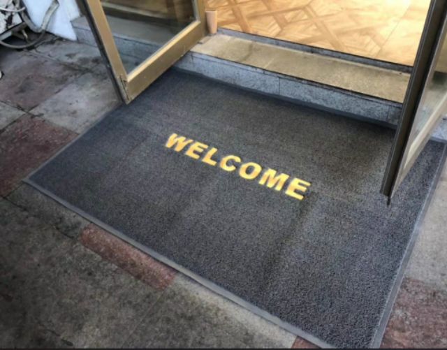 Thảm Sàn Nhựa Welcome 60*90cm Nhựa PVC 3A chống trượt, sang trọng bền đẹp. Con rối nhựa Chào mừng Mat. giá cả cạnh tranh