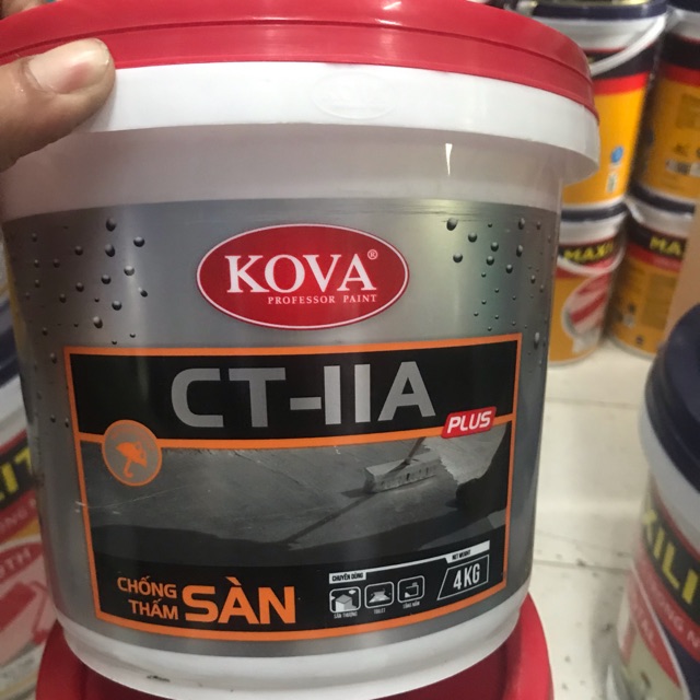 Sơn Chống thấm sàn CT11A Kova lon 4kg 