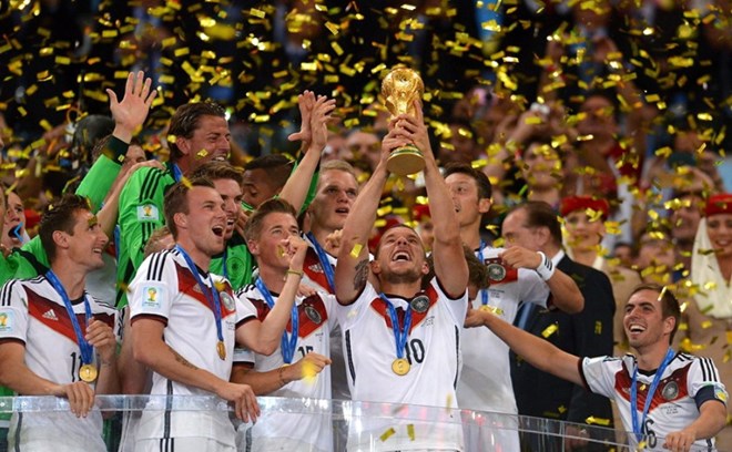 Khoảnh khắc tuyển Đức đăng quang ngôi vô địch World Cup 2014