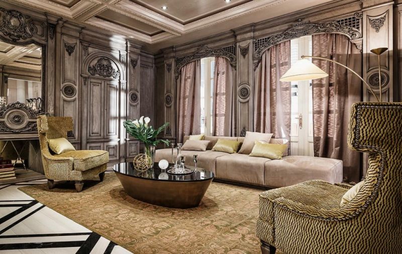Thiết kế nội thất khách sạn tân cổ điển sang trọng - Hoàng Minh Decor