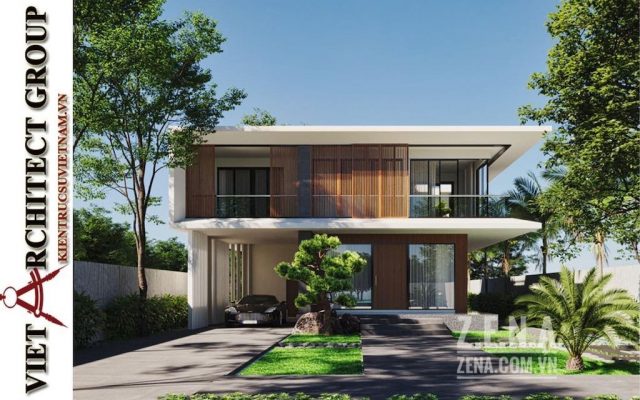 Thiết kế biệt thự 2 tầng đẹp - Việt Architect Group - Kiến Trúc Sư Việt Nam