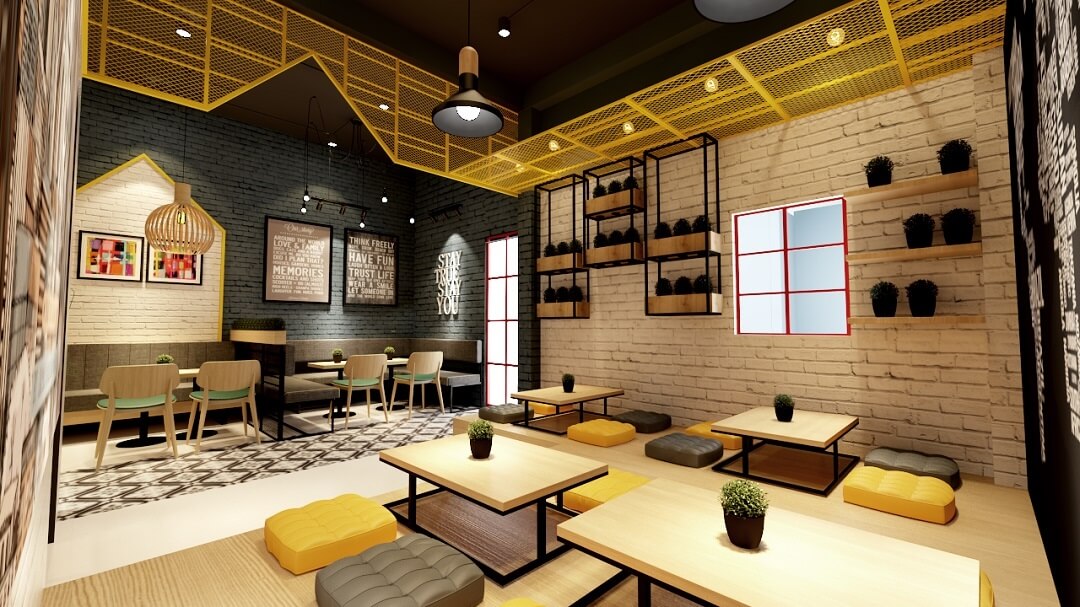 Cẩm nang thiết kế quán cafe bệt đẹp làm khách “quên lối về”