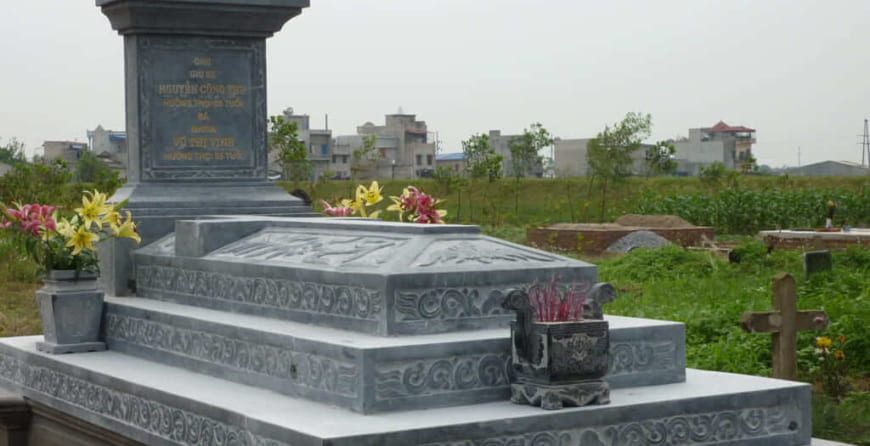 mộ đá Ninh Bình - Khu mộ đá Đẹp - Đá Mỹ Nghệ Quang Hiển