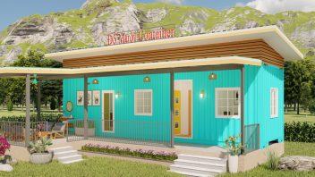 mẫu nhà container đẹp ở Việt Nam
