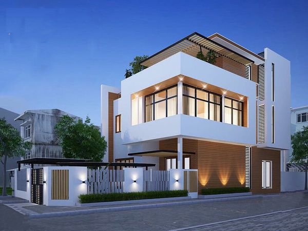 Tổng hợp mẫu nhà phố 2 mặt tiền đẹp và hiện đại CÔNG TY CỔ PHẦN KIẾN TRÚC XÂY DỰNG VIỆT HOME