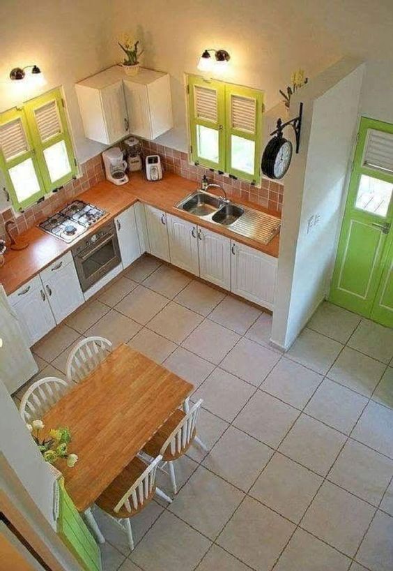 phòng bếp đẹp cho chung cư mini nhỏ
