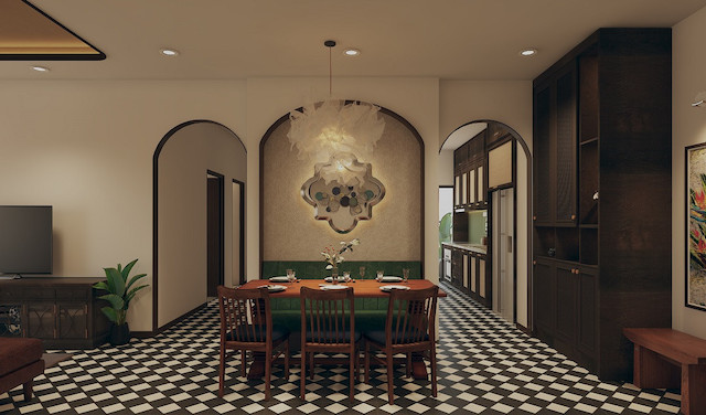phong cach indochine 10 - Tìm hiểu phong cách Indochine - Thiết kế nhà biệt thự, nội thất đẹp