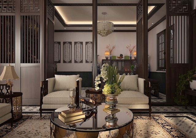 phong cach indochine 18 - Tìm hiểu phong cách Indochine - Thiết kế nhà biệt thự, nội thất đẹp