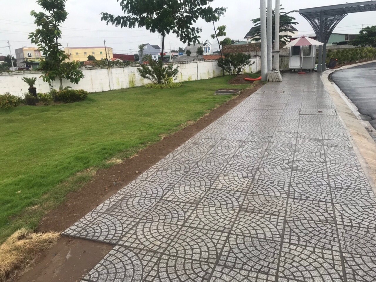 Gạch lát vỉa hè terrazzo giá rẻ tại HCM