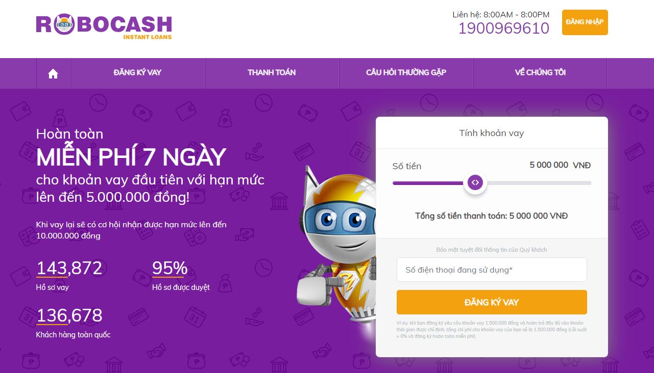 TOP+25 Vay 5 triệu trả góp 6, 12 tháng uy tín 100% duyệt!