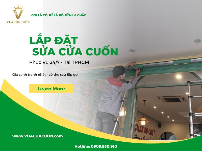 Sửa cửa cuốn giá rẻ