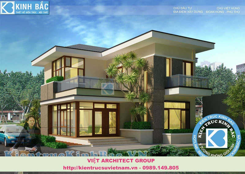 Tổng hợp các công trình thiết kế biệt thự đẹp của kiến trúc sư Việt Architect - Việt Architect Group - Kiến Trúc Sư Việt Nam