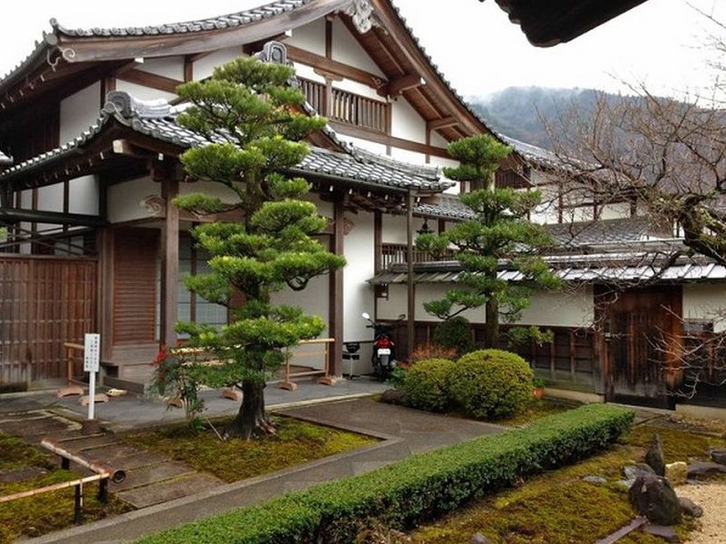 Một góc của biệt thự sân vườn kiểu Nhật