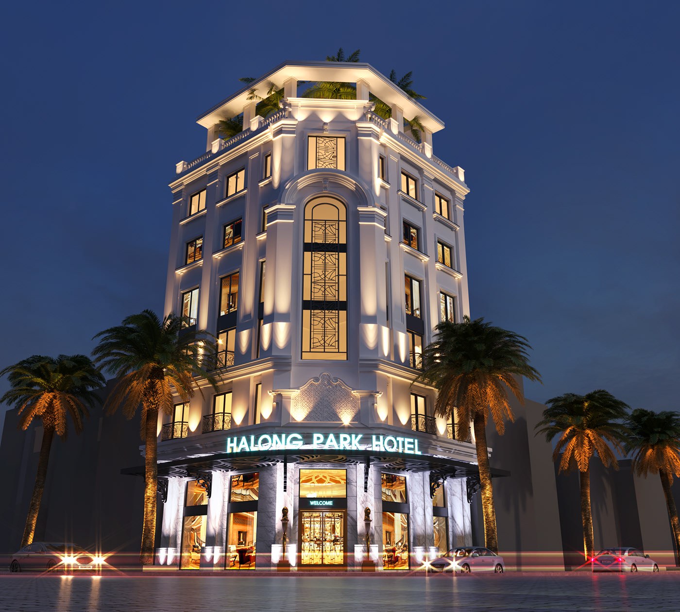 Thiết kế khách sạn – Việt Architect Group chuyên thiết kế khách sạn đẹp