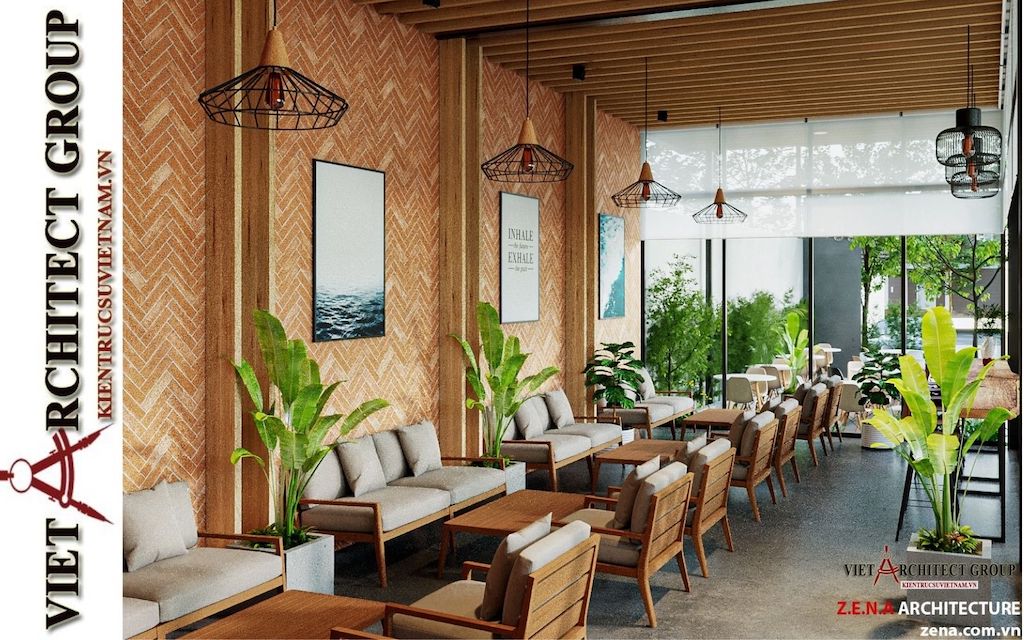 Việt architect group- thiết kế quán cafe không gian đẹp và chất