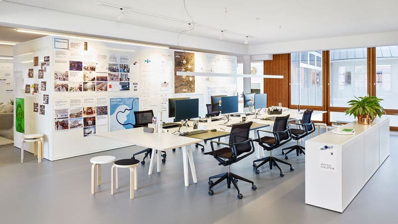 Thiết kế nội thất văn phòng mở đẹp hiện đại theo xu hướng mới