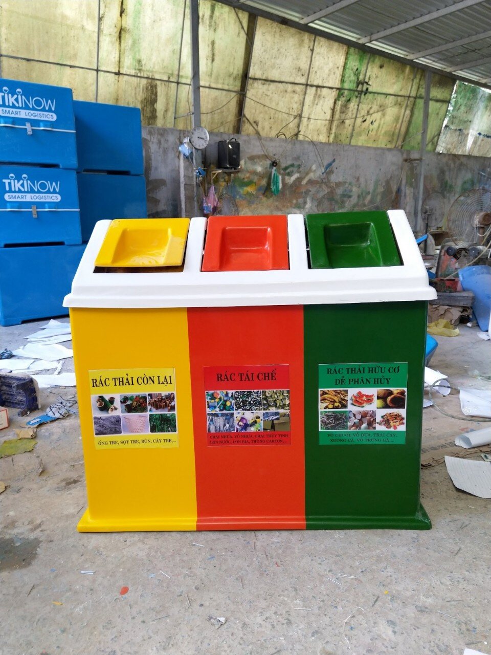 thùng rác nhựa composite giá rẻ