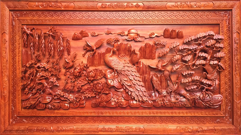 5 mẫu tranh treo tường bằng gỗ cực đẹp và ý nghĩa