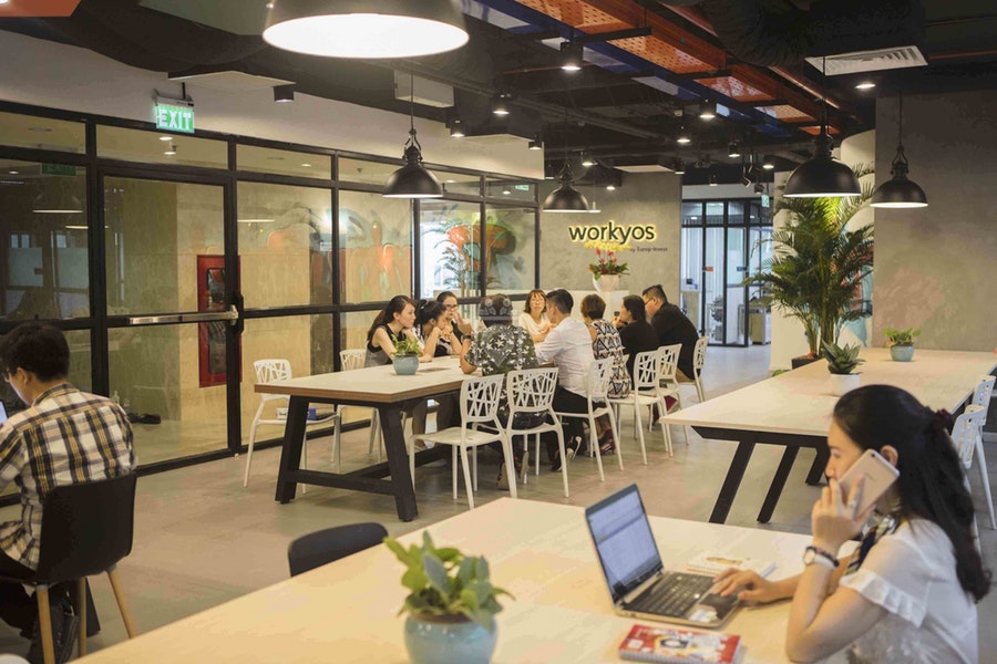 Phong cách thiết kế nội thất văn phòng Coworking